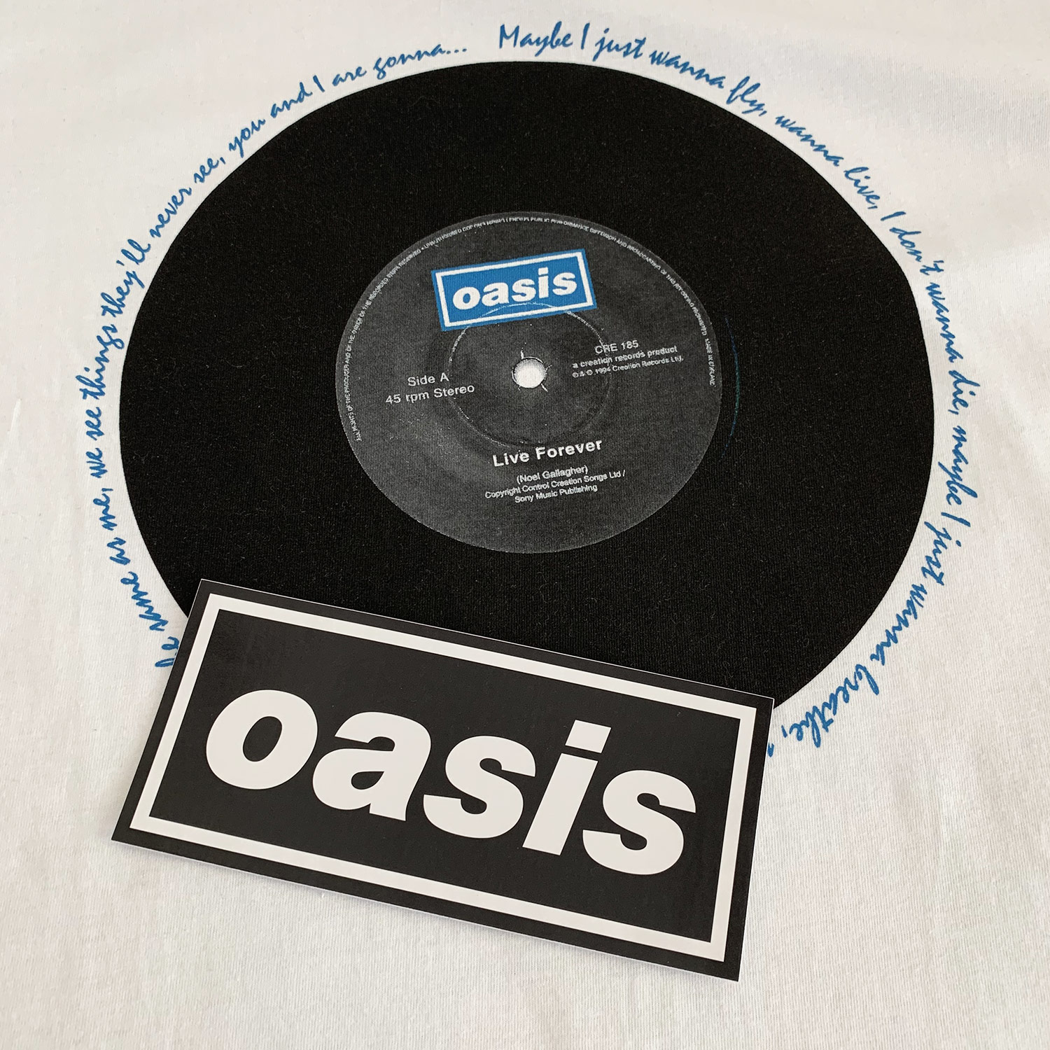 oasis white shirt